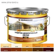 Защитно-декоративное покрытие ZERWOOD тик вес 30кг