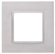 14-5201-05 ЭРА Рамка на 1 пост, металл, Эра Elegance,черный+антр. Под заказ