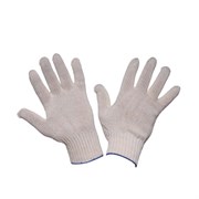 Перчатки х/б С ПВХ, 5 нит.10 класс,(серые)