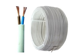Кабель ШВВП  2х0,5 (200м) белый, ТУ Эконом