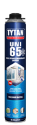 Пена профессиональная TYTAN UNI 65  750 мл (-10) (12шт) зимняя