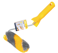 Мини-валик  полиакрил 120 мм АКОР d 45 мм, бюгель 6 мм, ворс 12 мм, тигр(45шт/уп) Эмали