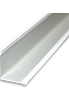 Профиль угловой пристеночный 19x19х3000 ОЦИНК. Белый матовый U (55шт/уп) (PRIMET)
