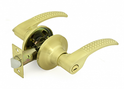 Защелка SB BK (3903) матовая латунь, с фиксатором нажимная PALLADIUM