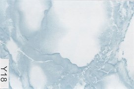 Y18 D&B 90 см/8 м мрамор бело-голубой