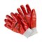 Перчатки из полиэстера с хлопком с ПВХ покрытием, полный облив, 10(XL) Fiberon (арт. PSV025P) - фото 21456