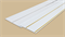Панель потолочная  двухсекционная 250мм 3,0м  Идеал Глосси/Ламини  белый с золотом 001-2-Г (10шт/уп) - фото 22523