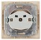 1-201-02 Intro Розетка 2P, 16А-250В, IP20, СУ, Plano, сл.кость (10/200/2400) - фото 26725