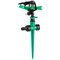 GWRS12-046 GREEN APPLE Разбрызгиватель 360 град, импульсный, вращающийся, пластик(12/48)Под заказ - фото 26887