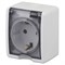11-2401-01 ЭРА Розетка 2P+E IP54,16АХ-250В, ОУ, Эра Эксперт, белый (одноместная с заземлением) - фото 28699