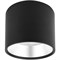 OL8 GX53 BK/SL Подсветка ЭРА Накладной под лампу Gx53, алюминий, цвет черный+серебро - фото 31788