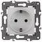 14-2102-01 ЭРА Розетка 2P+E Schuko со шторками, 16A-250В, IP20, Эра Elegance, белый Под заказ - фото 32116