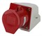Розетка ЭРА R(OUT)-32-3P-PE-IP44 стационарная наружная 124 3Р+РЕ 32А 380В IP44 Под заказ - фото 37253
