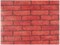 pm025 DEKORON 45 см/8 м мрамор кирпичи красные маленькие - фото 39306
