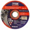 Диск отрезной по металлу  125х1,6х22 мм TYTAN (10 шт/уп) - фото 42331