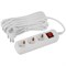 UDL-16-3100-ES Greenline 3 розетки с заземлением с выключателем 10м ПВС 3x1мм2 Удлинитель ЭРА - фото 42800