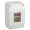 Корпус пластиковый навесной ЭРА SIMPLE КМПн 1/4 IP20 белый - фото 43147